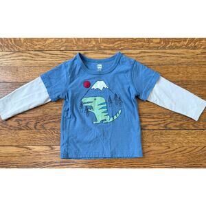 Tea Collection Boys' Dinosaur Graphic Shirt Size 12-18m